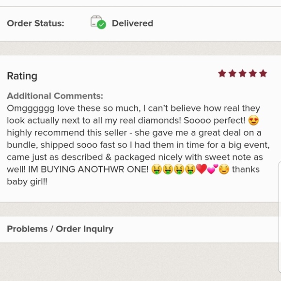 18k Eternity Swarovski diamond ring - Picture 8 of 10